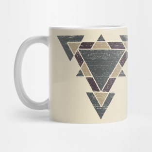 Western Tribal Geometry with Earth Tones Mug